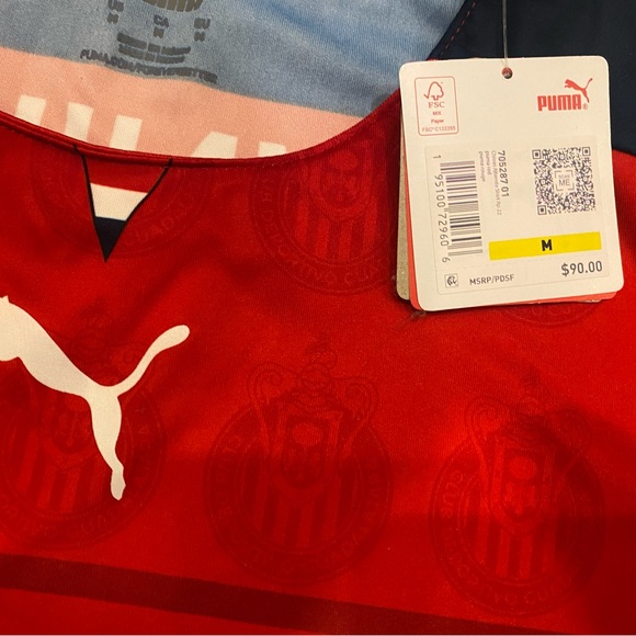 Chivas Guadalajara 2022 Alternate Football Jersey Men’s M, NWT, 100% Authentic - Picture 4 of 8